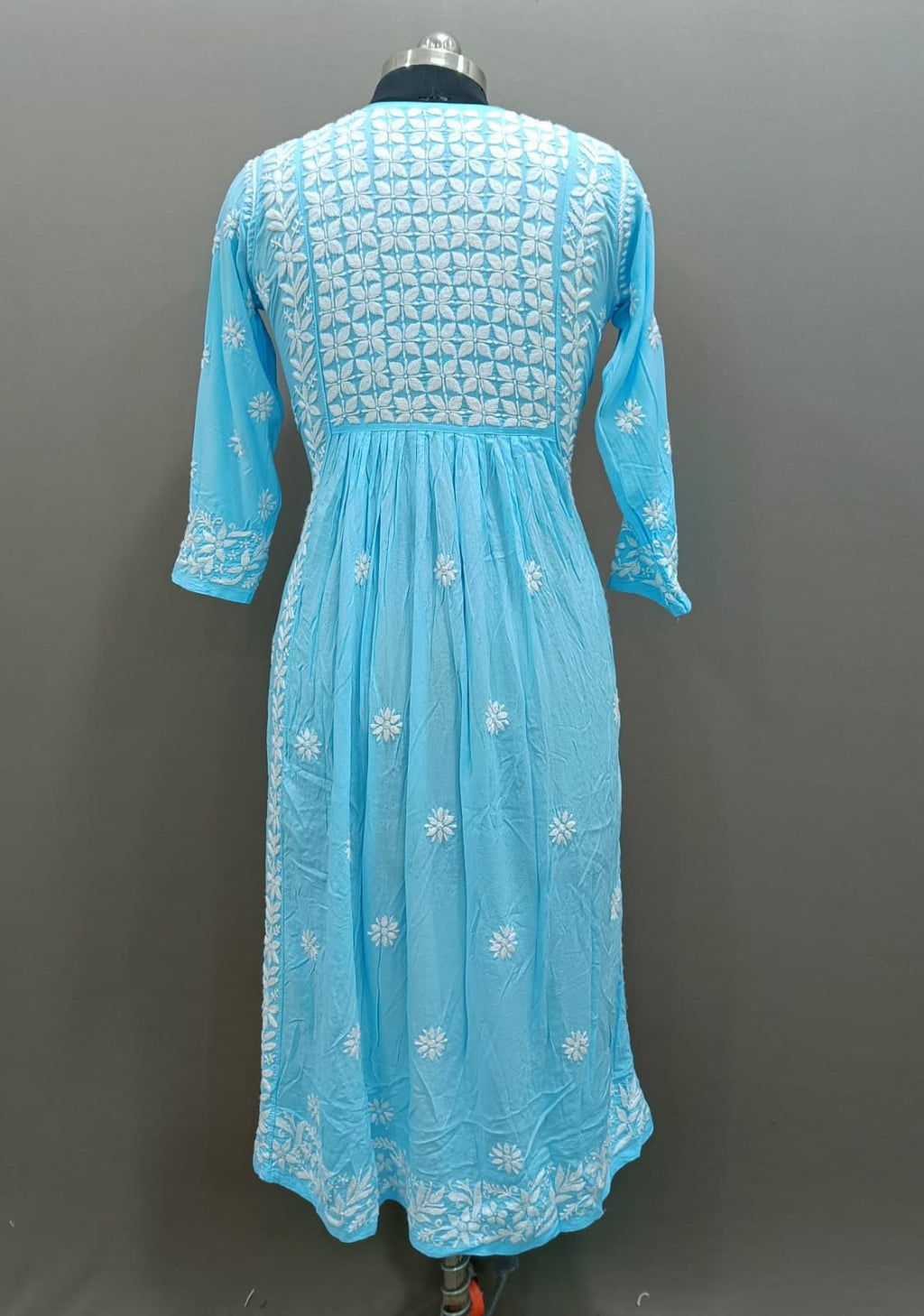 Modal Ghas patti work Gown