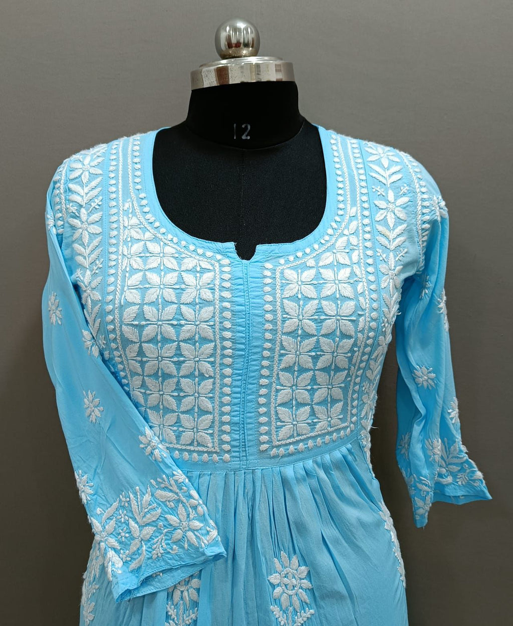 Modal Ghas patti work Gown